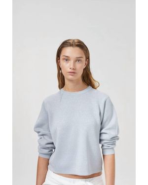 Lanhtropy Glitter Knitted Sweater - White
