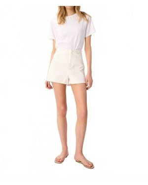Cami NYC Mihal Bull Denim Shorts - White
