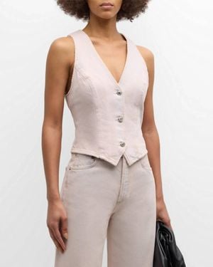 Agolde Heller Vest - Multicolor