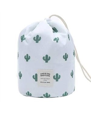 Threaded Pear Waterproof Travel Cosmetic Bag Set - Blue