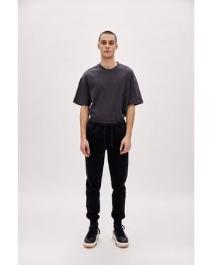 Pcfg Organic Cotton Acid Washed Track Sweatpant - Blue