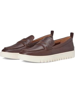 Vionic Uptown I6609L6203 Penny Loafer Leather Slip On Hawk456 - Brown