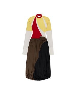 Kijun Burger Day Dress - Black