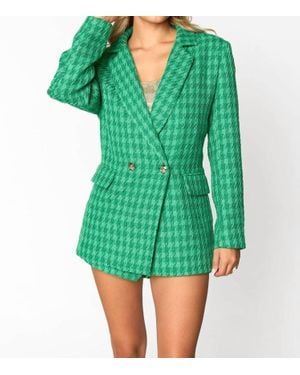 BuddyLove Avery Ivy Blazer - Green