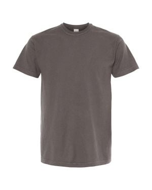 M & O Vintage Garment-Dyed T-Shirt - Gray