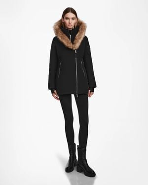 Rudsak Aurore Fitted Short Down Parka - Black