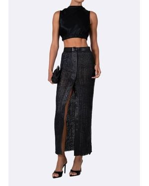 NonChalant Label Karina Maxi Skirt - Black