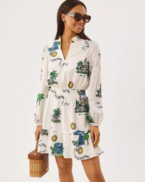 Lilly Pulitzer Axton Eyelet Dress - Natural
