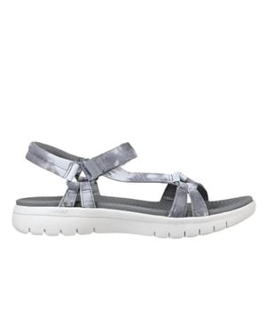 Skechers On The Go Flex-Spring Fling Sandal - Metallic