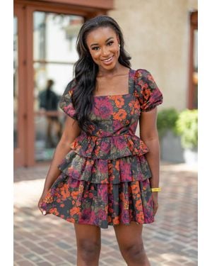 BuddyLove Jessica Tiered Babydoll Dress