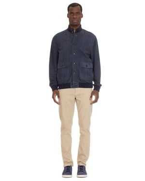 Valstar First-Quality Suede Jacket - Blue