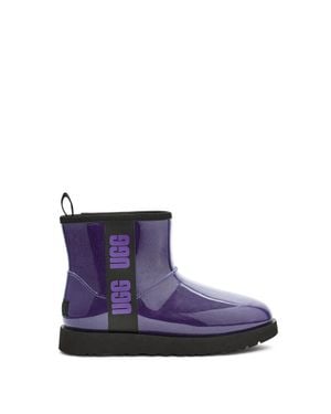 UGG Classic Clear Mini 1113190 Boots Night Slip-On Waterproof - Purple
