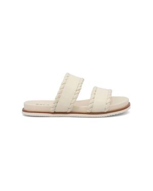 MIA Vada Braided Sandals - White
