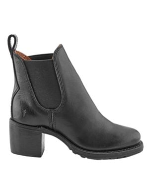 Frye Sabrina Chelsea Boots - Black
