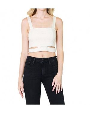 4si3nna Rachie Crop Top - Black
