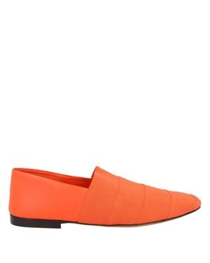 Ferragamo Grosgrain Banded Loafers - Orange