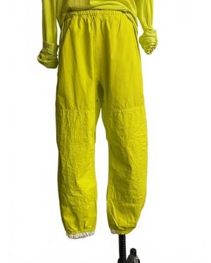 Freecity Parachute Cargo Pants - Yellow