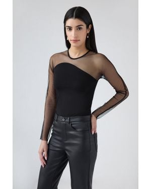 MARCELLA Evelyn Top - Black