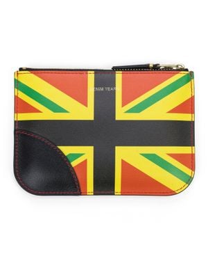 DENIM TEARS X Comme Des Garçons Union Jack Wallet - Yellow