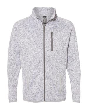 Burnside Sweater Knit Jacket - Gray