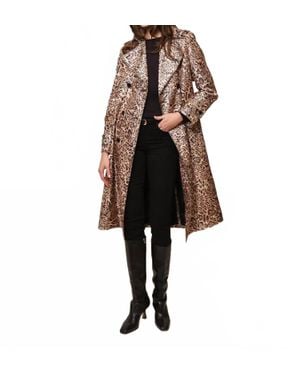 Hutch Vance Trench Over Coat - White