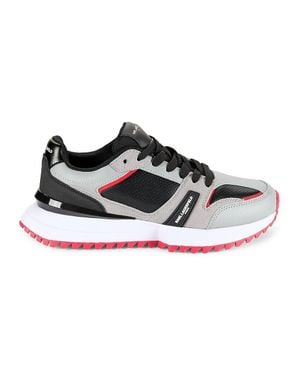 Karl Lagerfeld Sneakers Leather Lifestyle Shoes Zpo3758 - Black