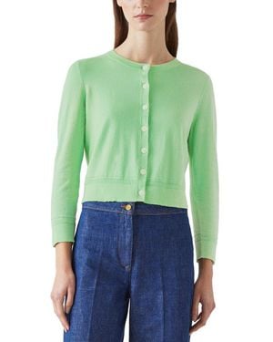 LK Bennett Michelle Cardigan - Green