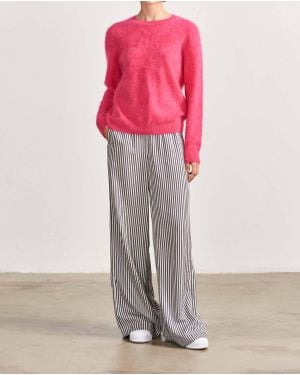 Jumper 1234 Brushed Cashmere Crew - Pink