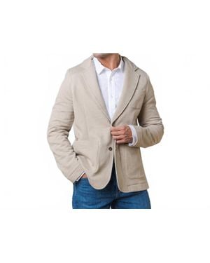 Hope & Henry Tailored Long Sleeves Blazer - Blue
