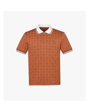 MCM Piqué Polo - Brown
