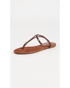 SCHUTZ SHOES Cordelia Flat Sandals - Green