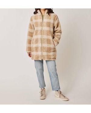 Carve Designs Mason Reversible Jacquard Jacket - Natural