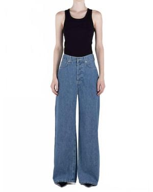 eTica Marley Ultra High Rise Baggy Jean - Blue
