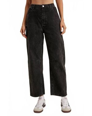 Wishlist Washed Denim Pants - Black
