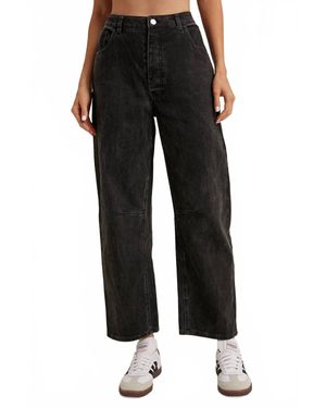 Wishlist Washed Denim Pants - Black