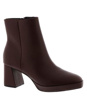 Chinese Laundry Daria Faux Leather Ankle Booties in Natural Lyst