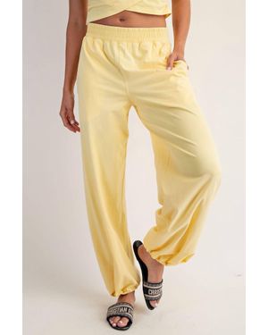 Eesome Noa Pocket Jogger Pants - Yellow