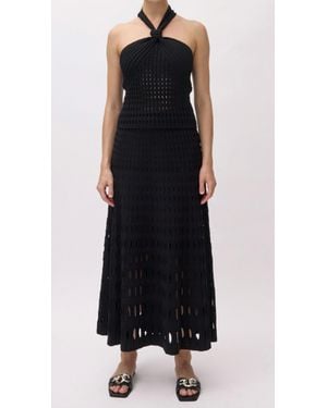 Jonathan Simkhai Drue Midi Skirt - Black