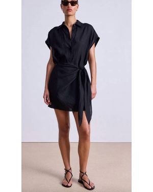 Apiece Apart San Vito Sarong Dress - Blue