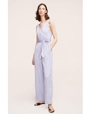 Rebecca Taylor Tie Front Jumpsuit - Multicolor