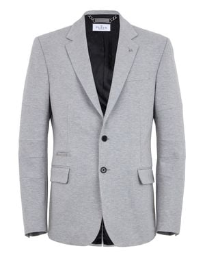 Philipp Plein Blazer Fleece Set - Gray