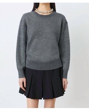 Suncoo Payeti Long Sleeve Sweater - Gray