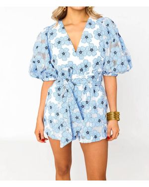 BuddyLove Lagoon Romper - Blue