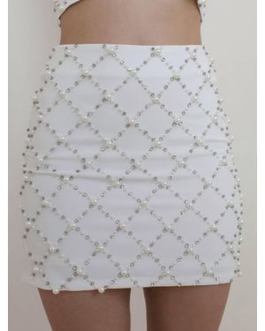 Endless Blu. Magic Moment Skirt - Gray