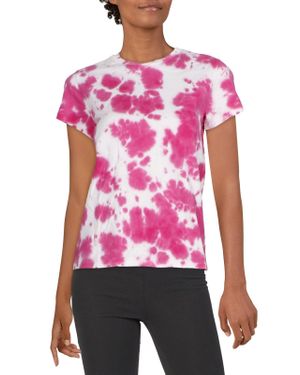 Pam & Gela Tie-dye Cotton T-shirt - Red