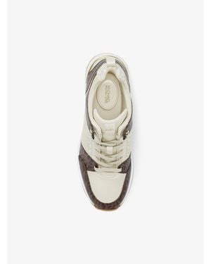 Michael Kors Outlet Georgie Signature Logo Sneaker - White