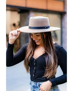 Fame Ranchero Wool Hat - Brown