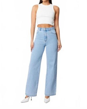 Abrand Jeans High & Wide Kendall Jeans - Blue