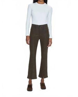 Pistola Lennon Slit Crop Bootcut Jeans - Gray