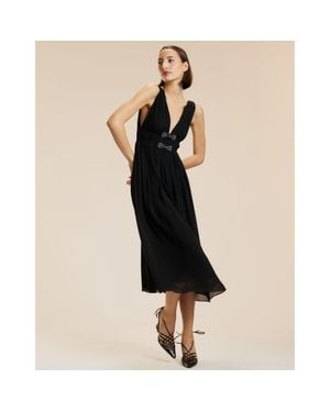 Cynthia Rowley Amelie Silk Dress - Black